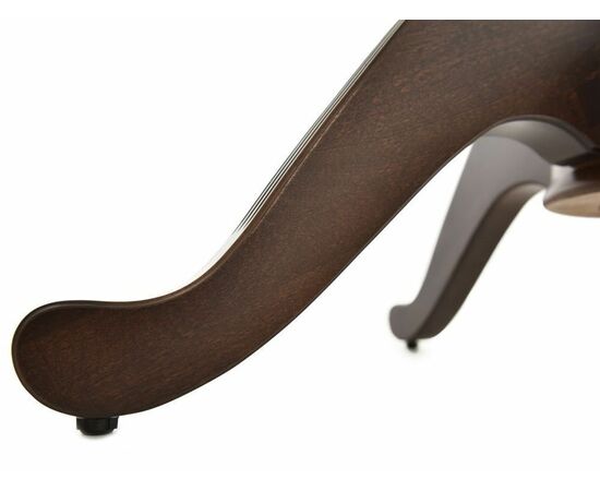 Обеденная группа (Стол Фабрицио-1 D100 и 4 стула Бурбон), орех темный, изображение 11 | Интернет магазин мебели и декора LifeDekor