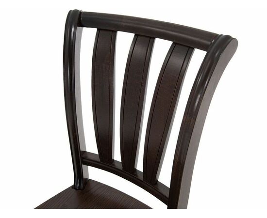 Обеденная группа (Стол Кабриоль GLASS и 4 стула Кабриоль жесткий), орех темный, изображение 13 | Интернет магазин мебели и декора LifeDekor