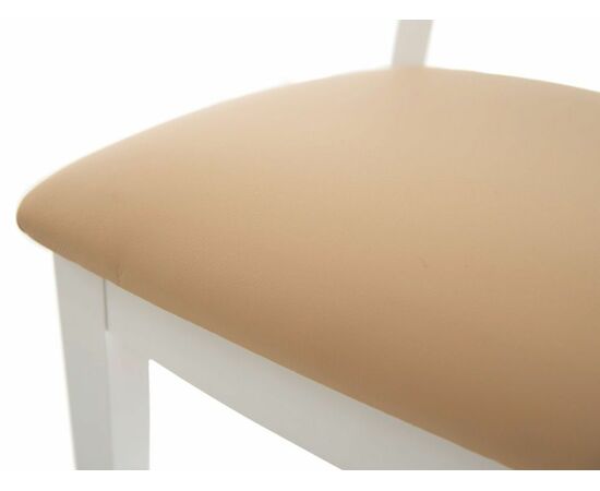 Обеденная группа (Стол Ривьера круг и 4 стула Коломбо-2), молочный, изображение 16 | Интернет магазин мебели и декора LifeDekor