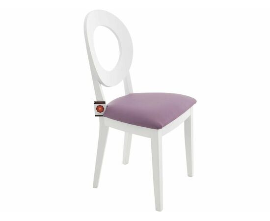 Обеденная группа (Стол Ривьера круг и 4 стула Коломбо-2), белый, изображение 12 | Интернет магазин мебели и декора LifeDekor