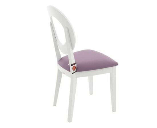 Обеденная группа (Стол Ривьера круг и 4 стула Коломбо-2), белый, изображение 13 | Интернет магазин мебели и декора LifeDekor