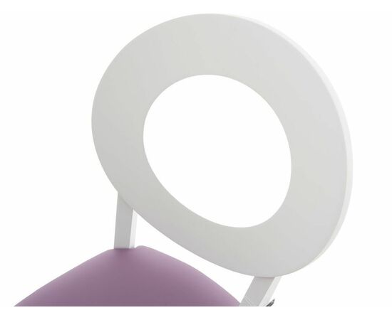 Обеденная группа (Стол Ривьера круг и 4 стула Коломбо-2), белый, изображение 15 | Интернет магазин мебели и декора LifeDekor