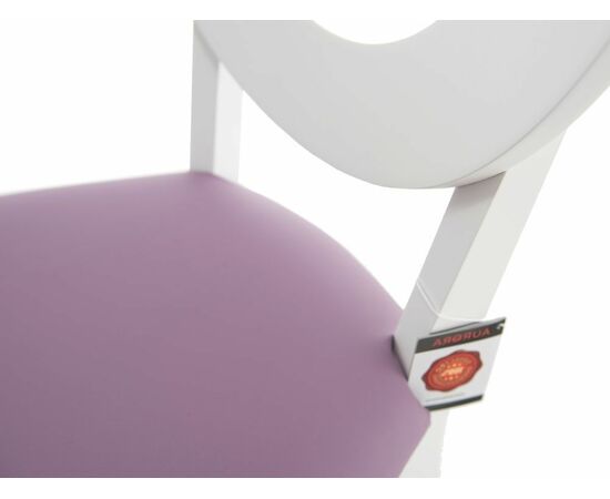 Обеденная группа (Стол Ривьера круг и 4 стула Коломбо-2), белый, изображение 16 | Интернет магазин мебели и декора LifeDekor