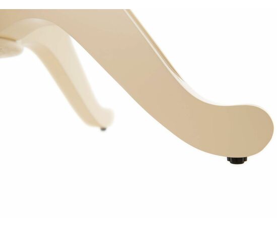 Обеденная группа (Стол Леонардо-1 и 4 стула Кристиан), слоновая кость+орех темный, изображение 11 | Интернет магазин мебели и декора LifeDekor