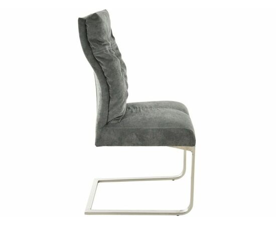 Обеденная группа (Стол Милан ПМ и 4 стула Лофт), серый, изображение 13 | Интернет магазин мебели и декора LifeDekor