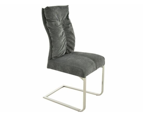 Обеденная группа (Стол Милан ПМ и 4 стула Лофт), серый, изображение 14 | Интернет магазин мебели и декора LifeDekor