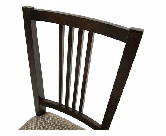 Обеденная группа (Стол Греция и 4 стула Никас), орех темный, изображение 13 | Интернет магазин мебели и декора LifeDekor