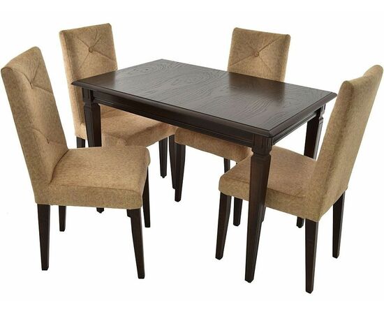 Стол «Сиена» 110x70, орех темный, изображение 11 | Интернет магазин мебели и декора LifeDekor