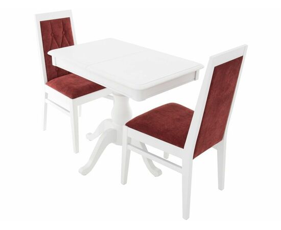 Стол «Фабрицио-1» мини 90x60, эмаль белая, изображение 11 | Интернет магазин мебели и декора LifeDekor