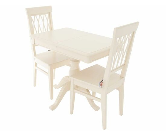 Стол «Фабрицио-1» мини 90x60, слоновая кость, изображение 11 | Интернет магазин мебели и декора LifeDekor