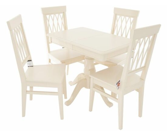 Стол «Фабрицио-1» мини 90x60, слоновая кость, изображение 12 | Интернет магазин мебели и декора LifeDekor