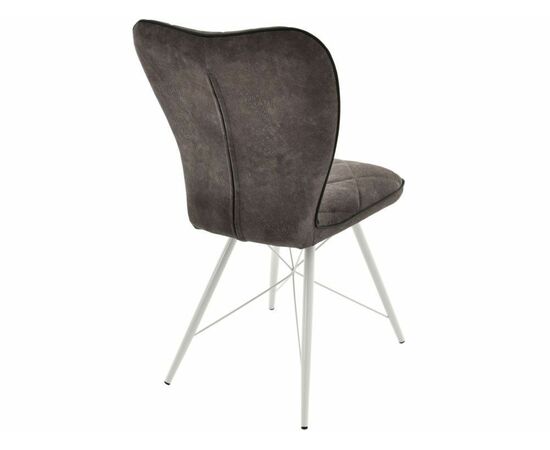 Обеденная группа (Стол Тайбэй и 4 стула Риоха), стекло черный, изображение 11 | Интернет магазин мебели и декора LifeDekor