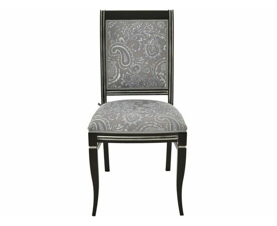 Обеденная группа (Стол Сибарит и 4 стула Сибарит-2), черный с серебром, изображение 12 | Интернет магазин мебели и декора LifeDekor