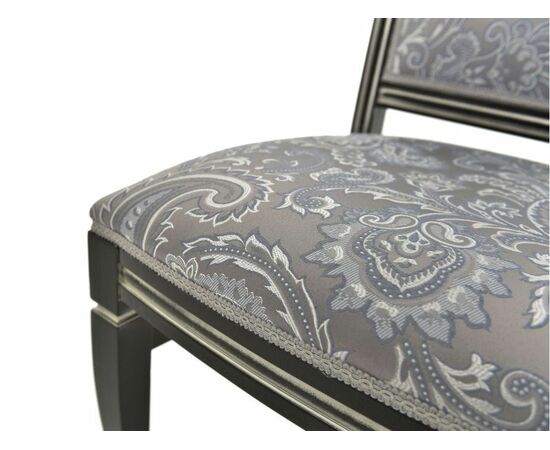 Обеденная группа (Стол Сибарит и 4 стула Сибарит-2), черный с серебром, изображение 17 | Интернет магазин мебели и декора LifeDekor