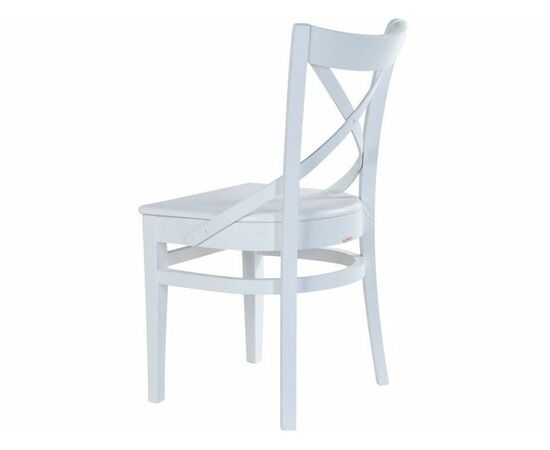 Обеденная группа (Стол Прага и 4 стула Соло Венский жесткий), эмаль белая, изображение 11 | Интернет магазин мебели и декора LifeDekor