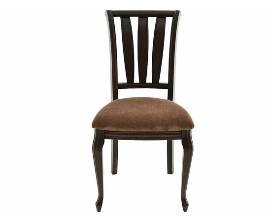 Обеденная группа (Стол Кабриоль и 4 стула Кабриоль с жесткой спинкой), орех темный, изображение 12 | Интернет магазин мебели и декора LifeDekor