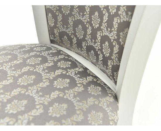 Обеденная группа (Стол Прага и 4 стула Тулон мягкий), эмаль белая, изображение 14 | Интернет магазин мебели и декора LifeDekor