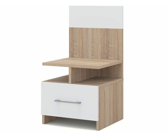 Тумба «Алёна» (2шт), Дуб сонома/Белый, изображение 2 | Интернет магазин мебели и декора LifeDekor