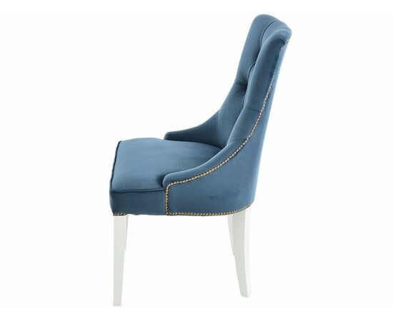 Стул «Боска» Монолит Аквамарин, белый, изображение 13 | Интернет магазин мебели и декора LifeDekor