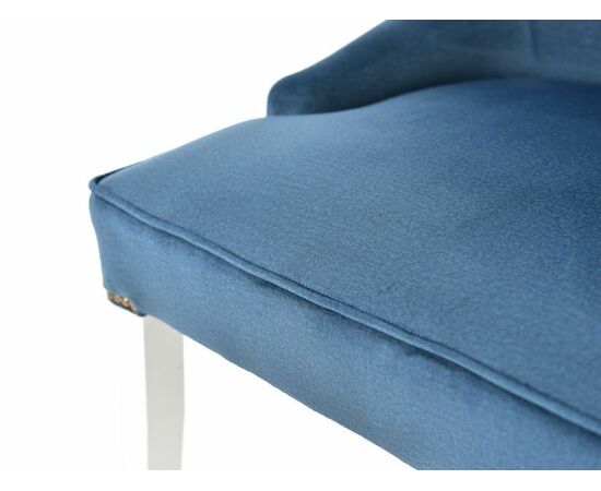 Стул «Боска» Монолит Аквамарин, белый, изображение 19 | Интернет магазин мебели и декора LifeDekor