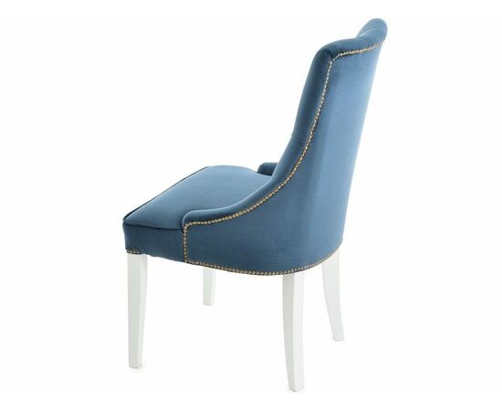 Стул «Боска» Монолит Аквамарин, белый, изображение 12 | Интернет магазин мебели и декора LifeDekor