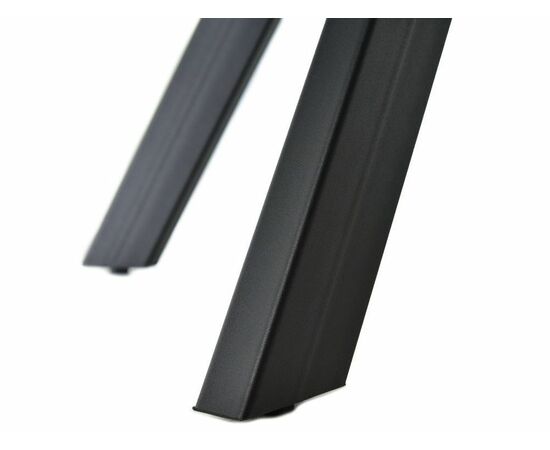 Стол «Monaco» Noir Desir Bocciardato, каркас черный, изображение 12 | Интернет магазин мебели и декора LifeDekor