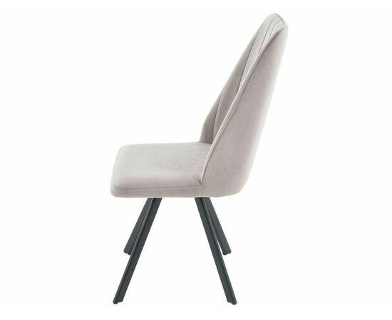 Стул «Silvio», Vivaldi 06, опоры черные, изображение 13 | Интернет магазин мебели и декора LifeDekor