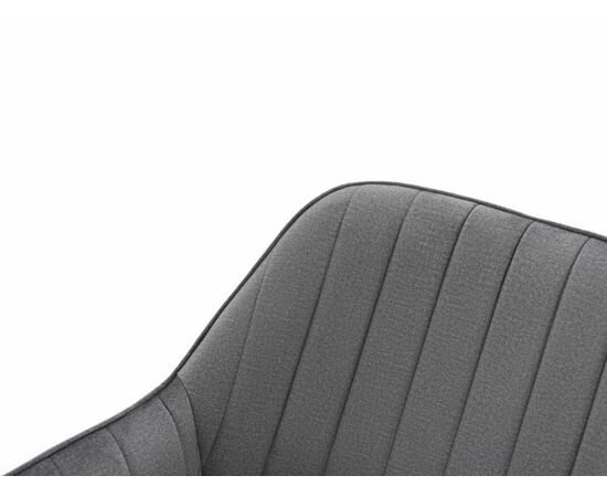 Стул «Roan», Монолит Grey, опоры черные, изображение 16 | Интернет магазин мебели и декора LifeDekor