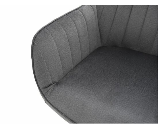 Стул «Roan», Монолит Grey, опоры черные, изображение 18 | Интернет магазин мебели и декора LifeDekor