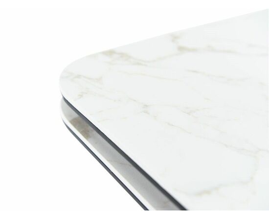 Стол «Леон» Calacata vaglioro, каркас черный, изображение 11 | Интернет магазин мебели и декора LifeDekor