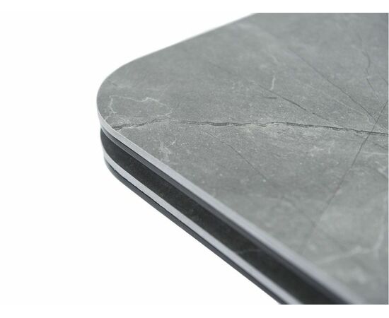 Стол «Леон» Bayona Grey Natural, каркас черный, изображение 14 | Интернет магазин мебели и декора LifeDekor