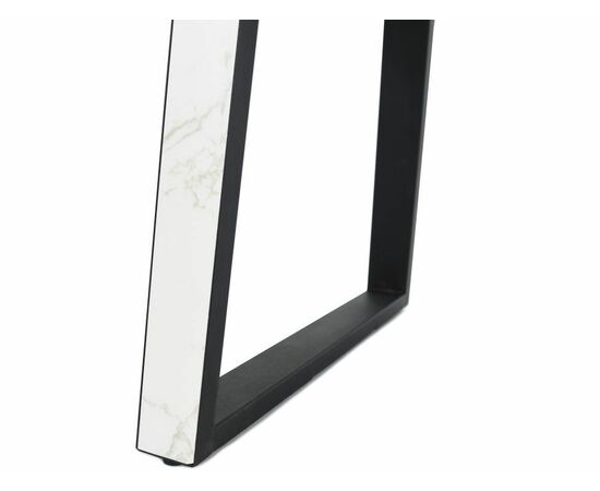 Стол «Monaco» Quadro, Calacata vaglioro, каркас черный, изображение 11 | Интернет магазин мебели и декора LifeDekor