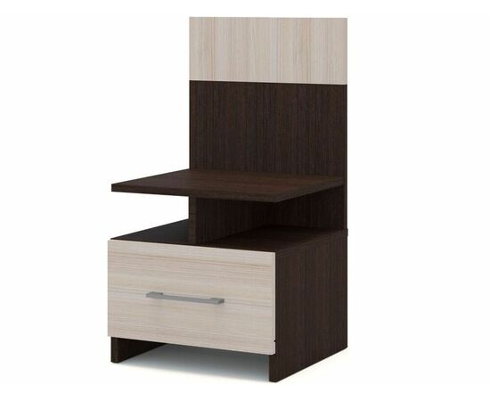 Тумба «Алёна» (2 шт), Венге/Дуб молочный, изображение 2 | Интернет магазин мебели и декора LifeDekor