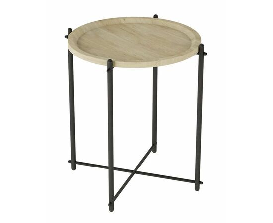 Стол журнальный Кнуд (Дуб санремо/Чёрный) | Интернет магазин мебели и декора LifeDekor