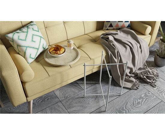 Стол журнальный Кнуд (Дуб санремо/Белый), изображение 4 | Интернет магазин мебели и декора LifeDekor