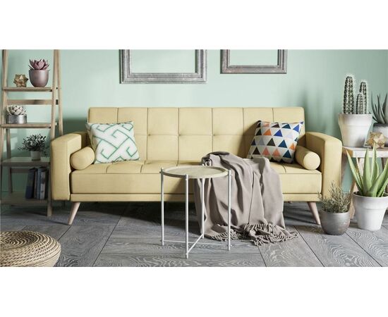 Стол журнальный Кнуд (Дуб санремо/Белый), изображение 5 | Интернет магазин мебели и декора LifeDekor