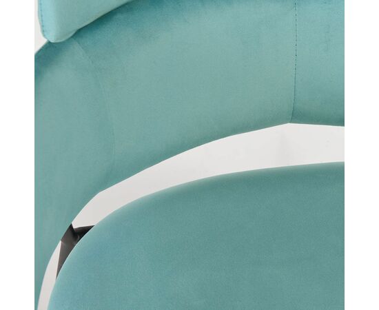 Стул Napoli светло-бирюзовый с чёрными ножками, Цвет: Светло-бирюзовый, изображение 7 | Интернет магазин мебели и декора LifeDekor