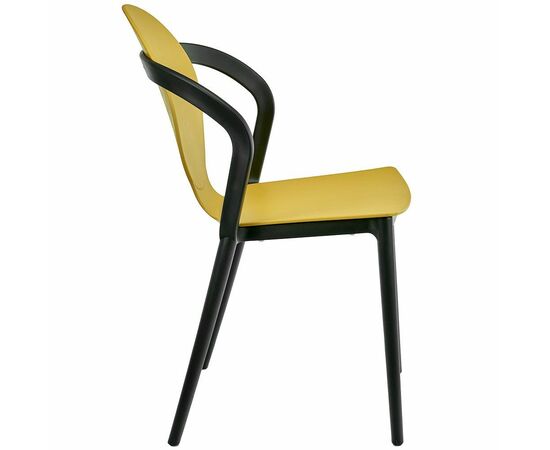 Стул SPOON горчичный, Цвет: Горчичный, изображение 3 | Интернет магазин мебели и декора LifeDekor