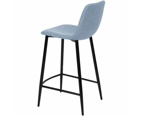 Стул полубарный Vicky серый, Цвет: Серый, изображение 2 | Интернет магазин мебели и декора LifeDekor