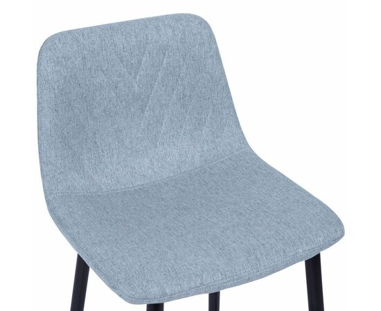 Стул полубарный Vicky серый, Цвет: Серый, изображение 6 | Интернет магазин мебели и декора LifeDekor