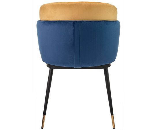 Стул Peki синий, горчичный, Цвет: Горчичный, изображение 4 | Интернет магазин мебели и декора LifeDekor