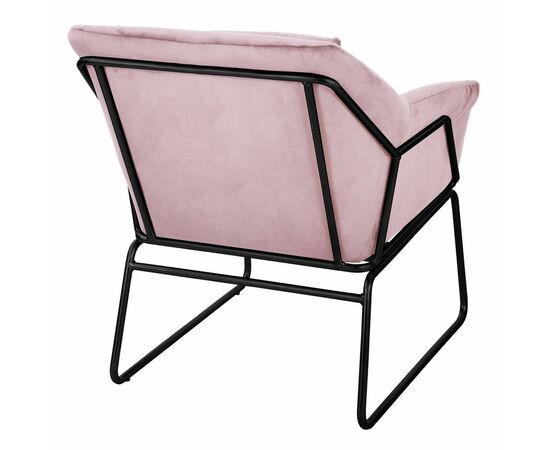 Комплект кресло ALEX и оттоманка ALEX пудровый, изображение 4 | Интернет магазин мебели и декора LifeDekor