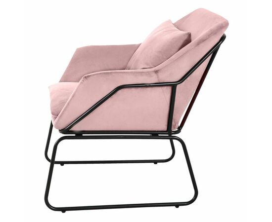 Комплект кресло ALEX и оттоманка ALEX пудровый, изображение 3 | Интернет магазин мебели и декора LifeDekor