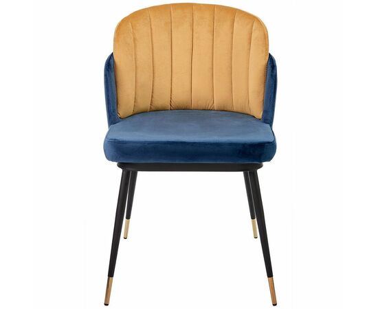 Стул Peki синий, горчичный, Цвет: Горчичный, изображение 2 | Интернет магазин мебели и декора LifeDekor