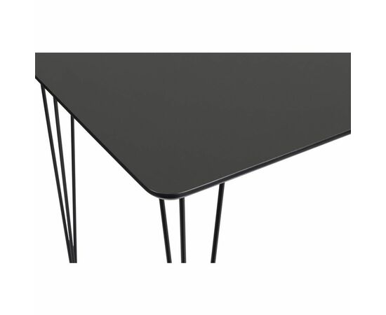 Стол Solution 120x80х75,5см, чёрный, изображение 3 | Интернет магазин мебели и декора LifeDekor