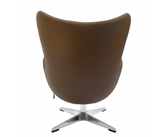 Кресло EGG STYLE CHAIR коричневый, изображение 6 | Интернет магазин мебели и декора LifeDekor
