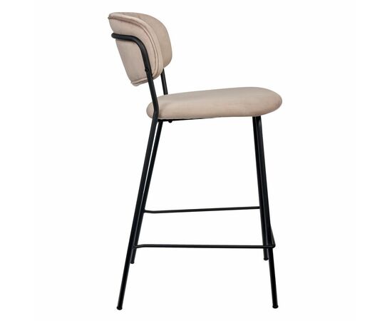 Стул полубарный Carol латте, изображение 3 | Интернет магазин мебели и декора LifeDekor