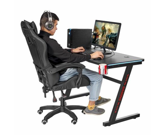 Компьютерный стол Epic Glow 120х60х75см, изображение 9 | Интернет магазин мебели и декора LifeDekor