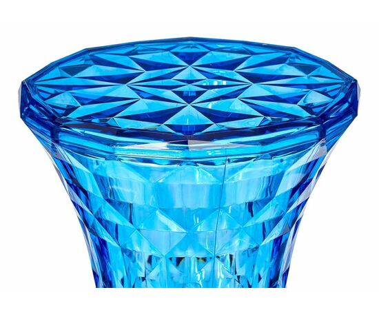 Стул-пуф Stone прозрачный синий, изображение 4 | Интернет магазин мебели и декора LifeDekor