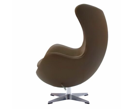 Кресло EGG STYLE CHAIR коричневый, изображение 4 | Интернет магазин мебели и декора LifeDekor